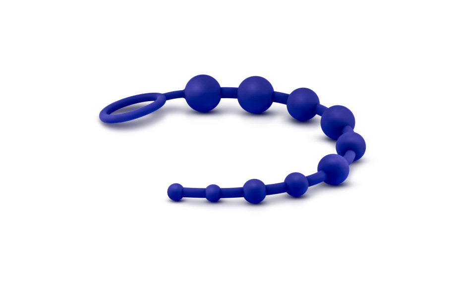 Luxe Silicone 10 Beads Indigo