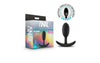 Anal Adventures Platinum Silicone Vibra Slim Plug Medium