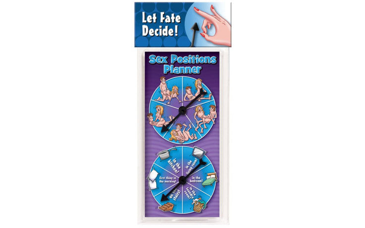Sex Positions Planner Spinner Game