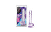 Naturally Yours 7" Crystaline Dildo Amethyst