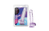 Naturally Yours 6" Crystaline Dildo Amethyst