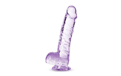 Naturally Yours 6" Crystaline Dildo Amethyst