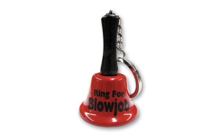 Ring For Blow Job Mini Bell Keychain