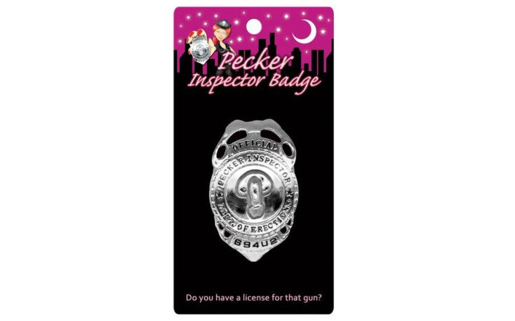 Pecker Inspector Badge