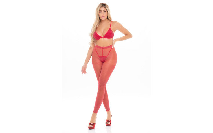 Tall Order 3-Piece Legging Set – Red