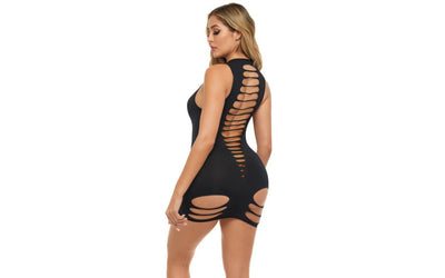 Cant Commit Dress Black