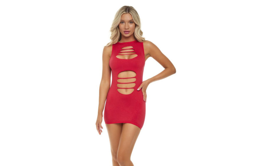 Cant Commit Dress Red