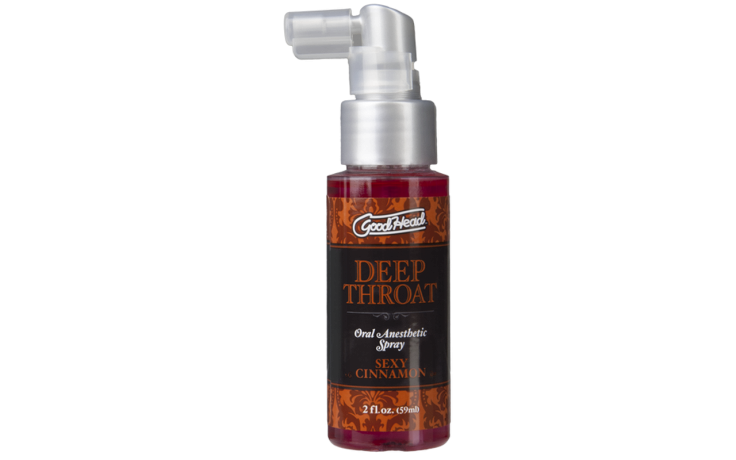 Good Head Deep Throat Cinnamon  numbing Spray  59ml