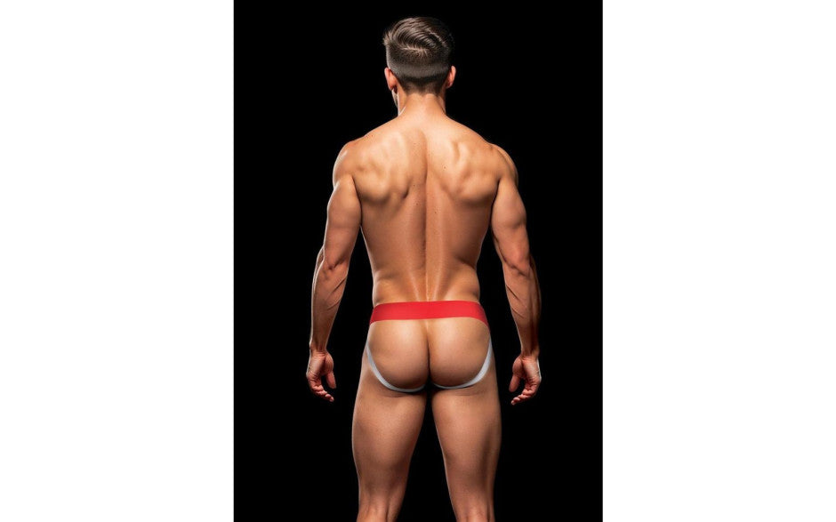 Envy Rainbow Pride Jock Red M/L