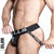 Oxballs Airmesh Swagger Jockstrap Tar Black Medium