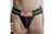 Oxballs Slingjock Upthrust Slider-Strap Jock Black Iron Medium