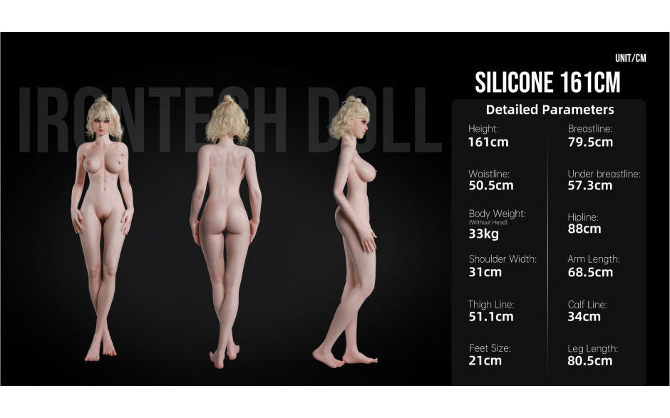 Sienna Athletic Toned 161cm Realistic F Cup Luxury Full Silicone Sex Doll