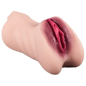 Realistic TPE Male Masturbator with Nose & Mouth - Flesh Tone