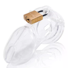 CB 6000 Clear - Male Chastity Cock Cage Kit