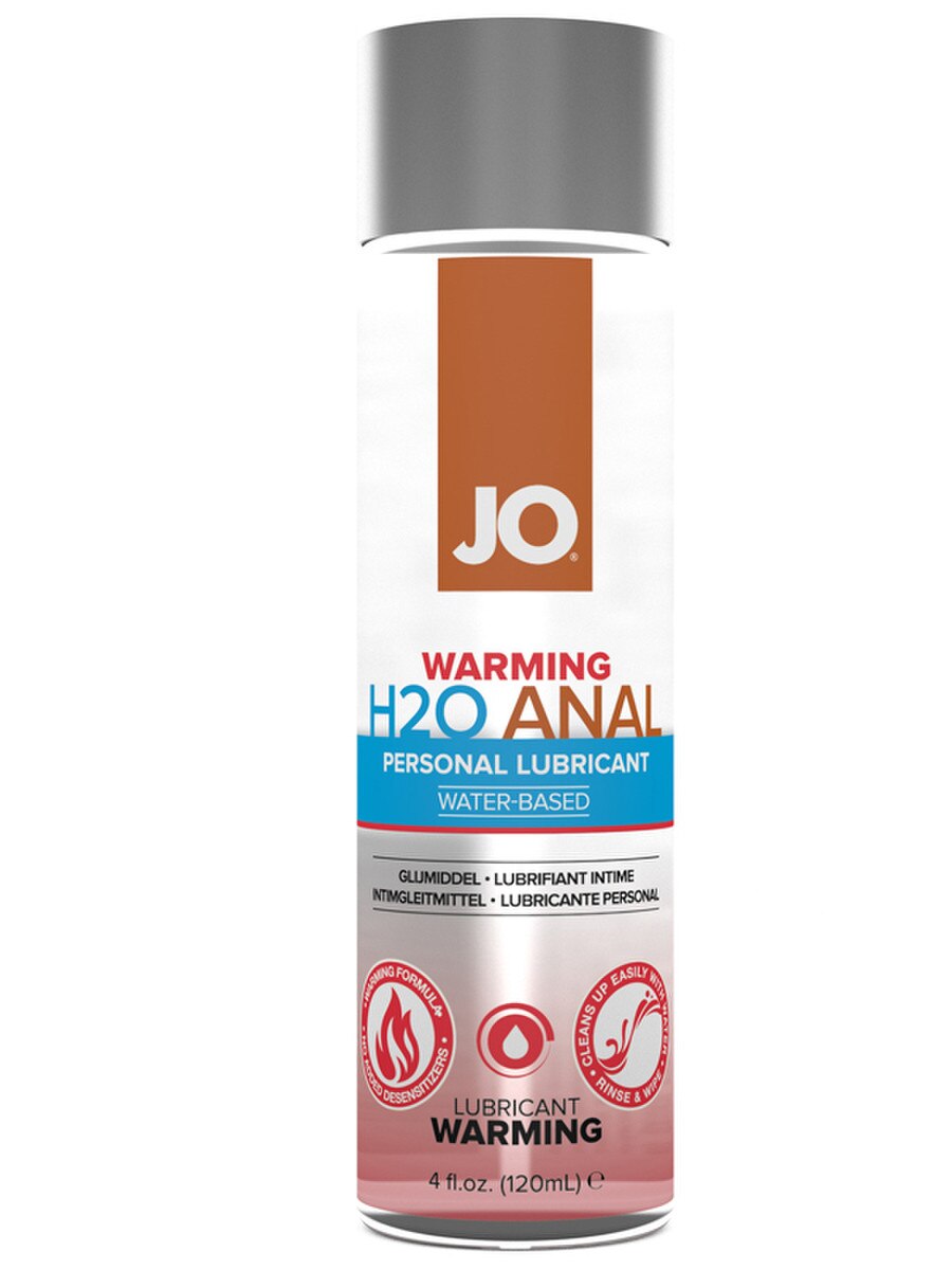 JO Anal H2O Warming 4 floz/120ml