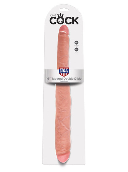 King Cock 16 inch Tapered Double Flesh