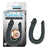 SEDUCE ME Curved Double Dong - Black