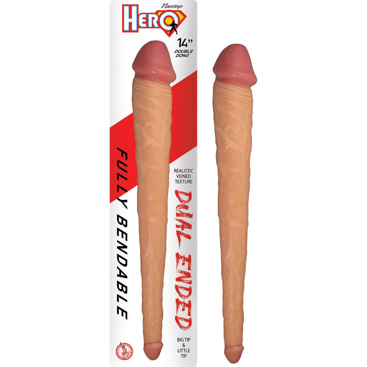 HERO 14" DOUBLE DONG-WHITE