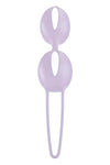 Smartballs Duo Kegel Balls White & Pastel Lilac - Premium Pelvic Floor Exerciser