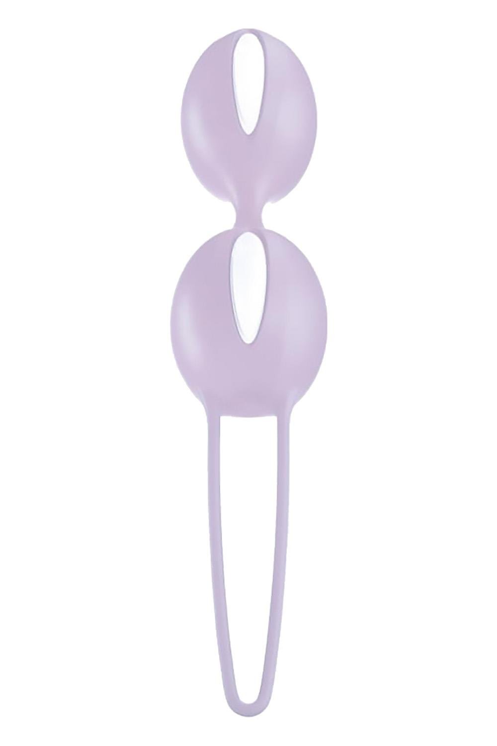 Smartballs Duo Kegel Balls White & Pastel Lilac - Premium Pelvic Floor Exerciser
