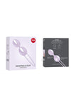 Smartballs Duo Kegel Balls White & Pastel Lilac - Premium Pelvic Floor Exerciser