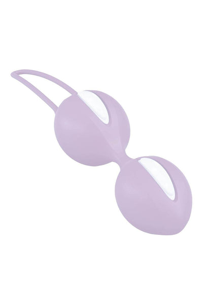 Smartballs Duo Kegel Balls White & Pastel Lilac - Premium Pelvic Floor Exerciser