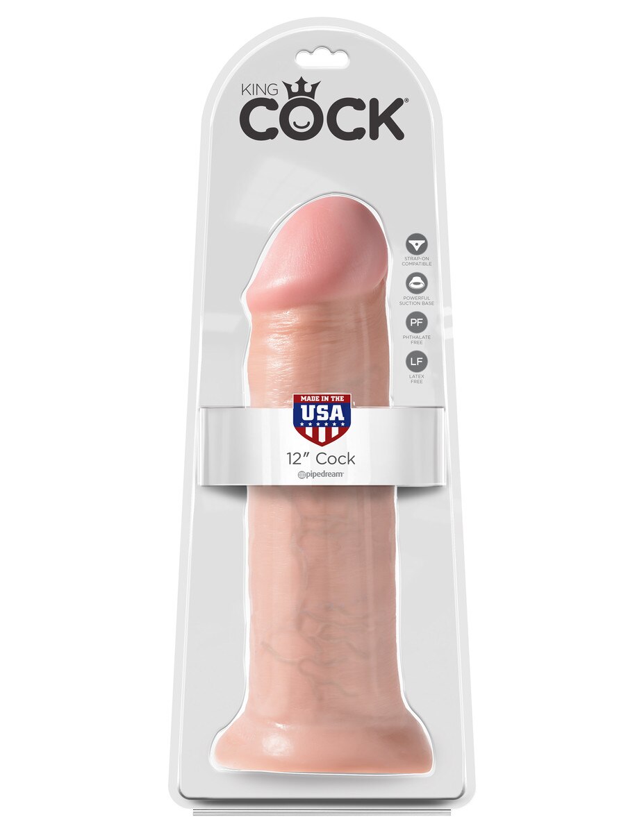 King Cock 12 inch Cock Flesh no balls