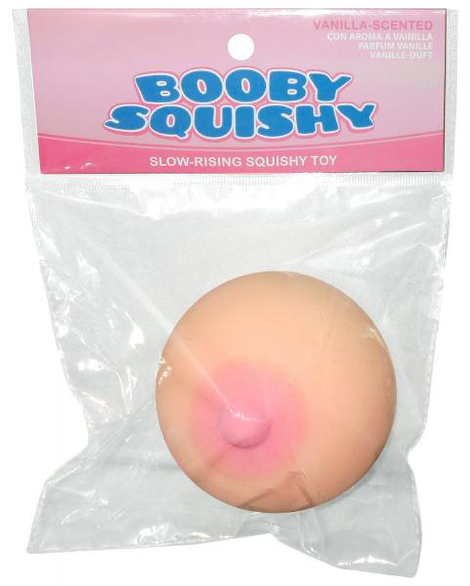 Booby Squishy - 3.63" Vanilla Scented Stress Relief Toy for Adults