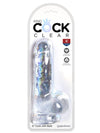 King Cock Clear 6 Cock with Balls