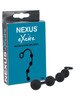 EXCITE Medium Silicone Anal Beads - Black | Premium Adult Toy