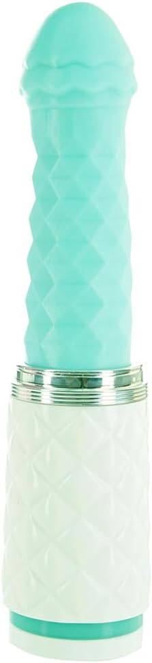 Pillow Talk Feisty Thrusting Vibrator Teal