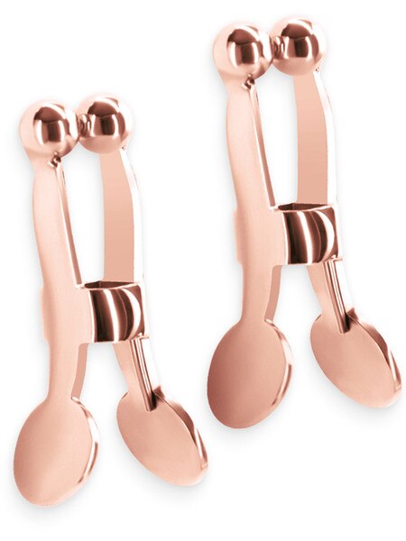 Bound Nipple Clamps C1 Rose Gold