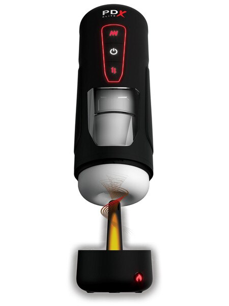 PDX Elite Milk Me Hotter Black Thrusting | Adult Super Stores