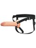 Fantasy X-Tensions Elite 8 in. Silicone Hollow Strap-on Dual Density Light