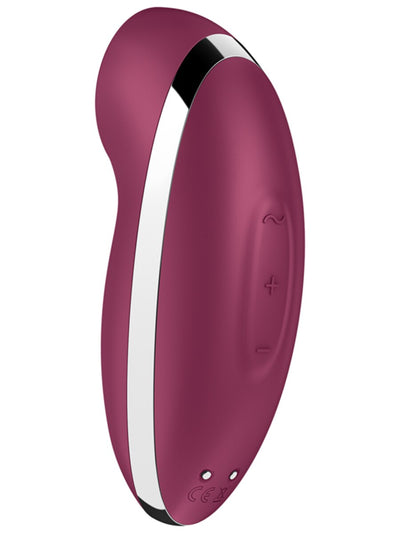 Satisfyer Tap and Climax 2 Wine