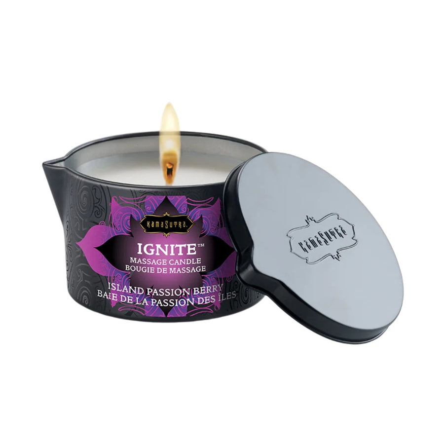 Ignite Massage Candle  Island Passion Berry