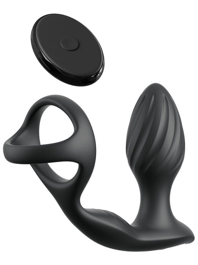 Anal Fantasy Elite Ass-Gasm Gyro-Milk Pro - Prostate Massager & Cock Ring