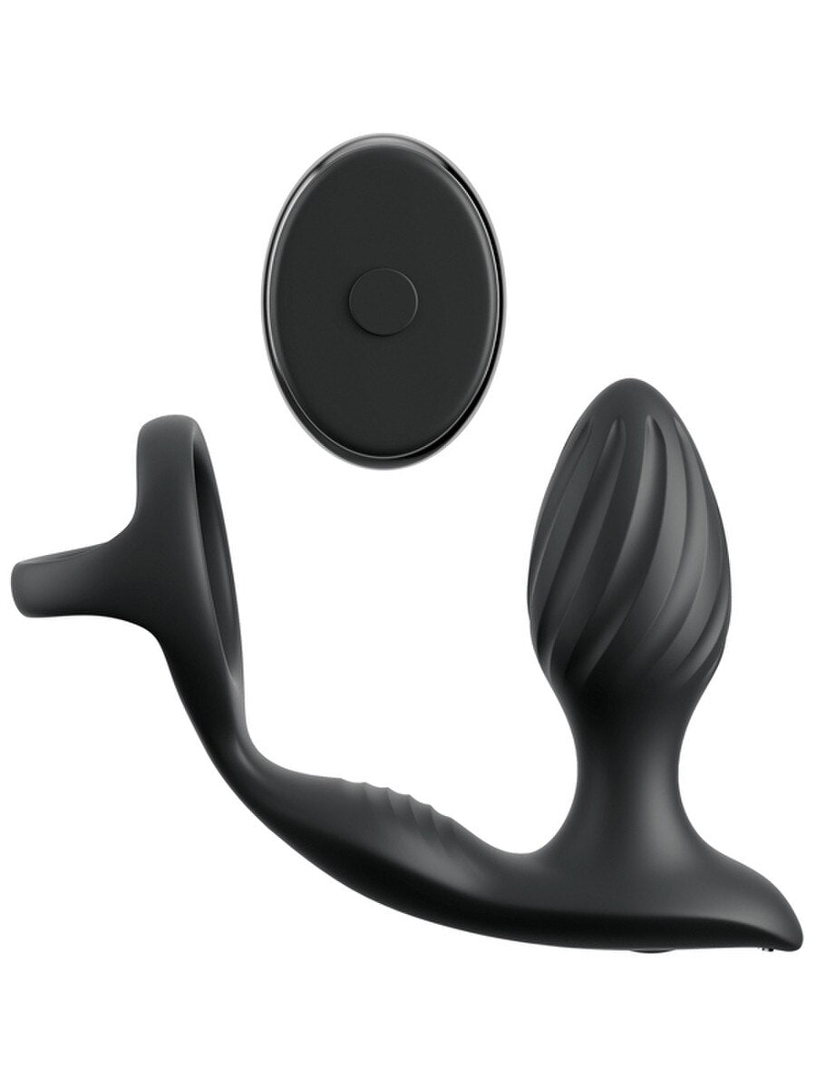 Anal Fantasy Elite Ass-Gasm Gyro-Milk Pro - Prostate Massager & Cock Ring
