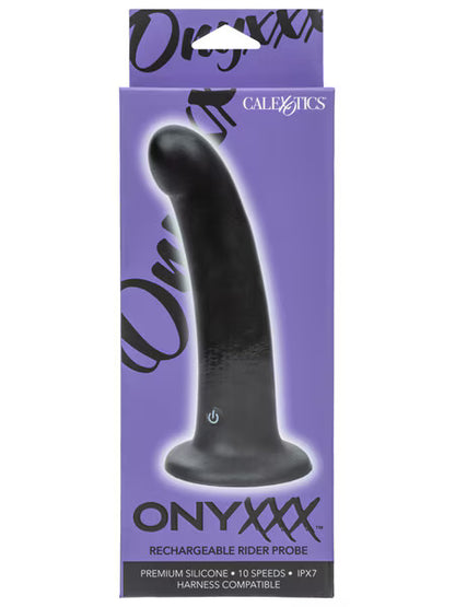 Onyxxx Rechargeable Rider Probe 17.25cm - Black