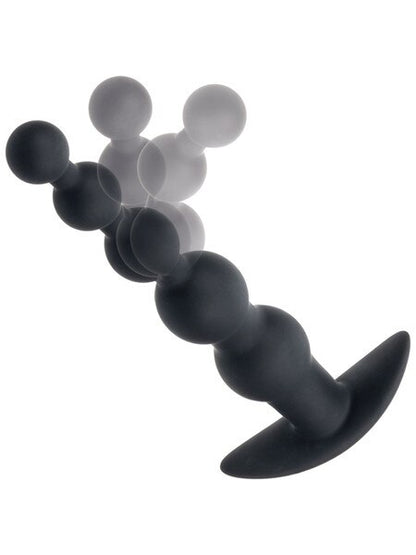 Calexotics – Rechargeable X-5 Silicone Power Beads (Black)