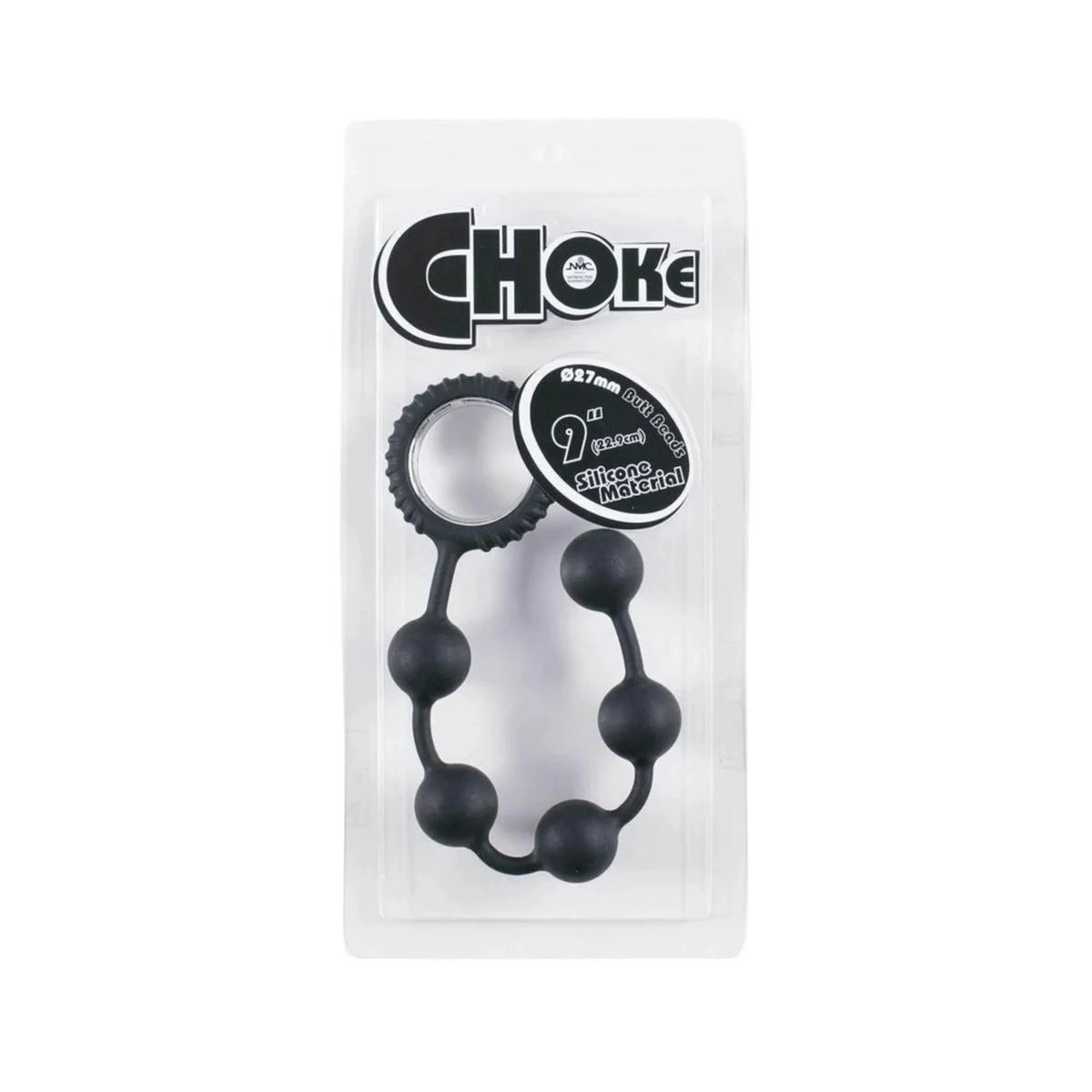 Choke 9" Silicone Anal Beads