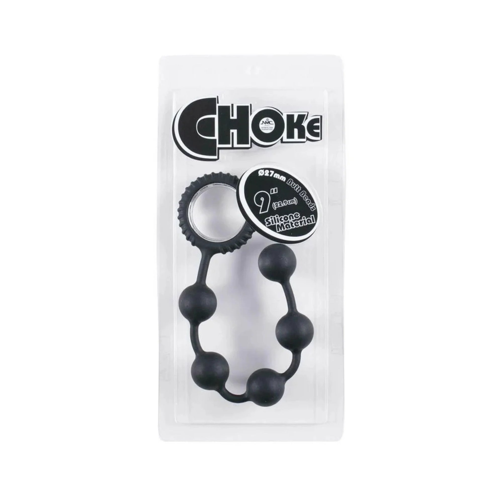 Choke 9" Silicone Anal Beads
