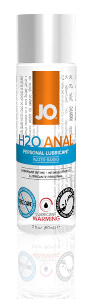 JO Anal H2O Warming 2 Oz / 60 ml