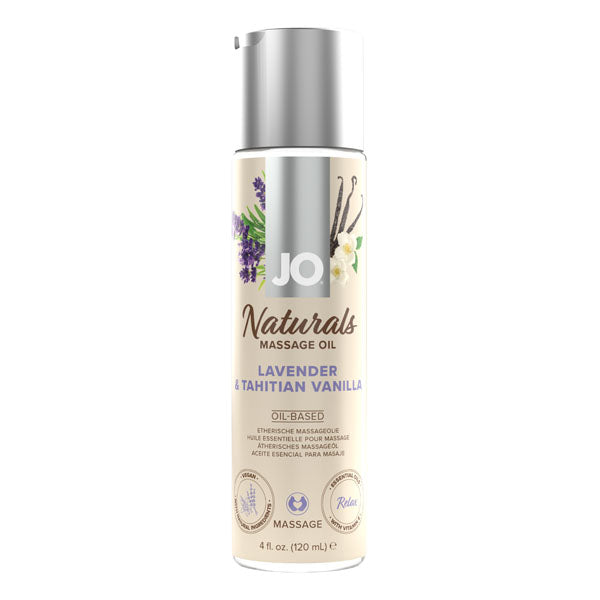 Natural Lavender and Tahitian Vanilla Massage Oil