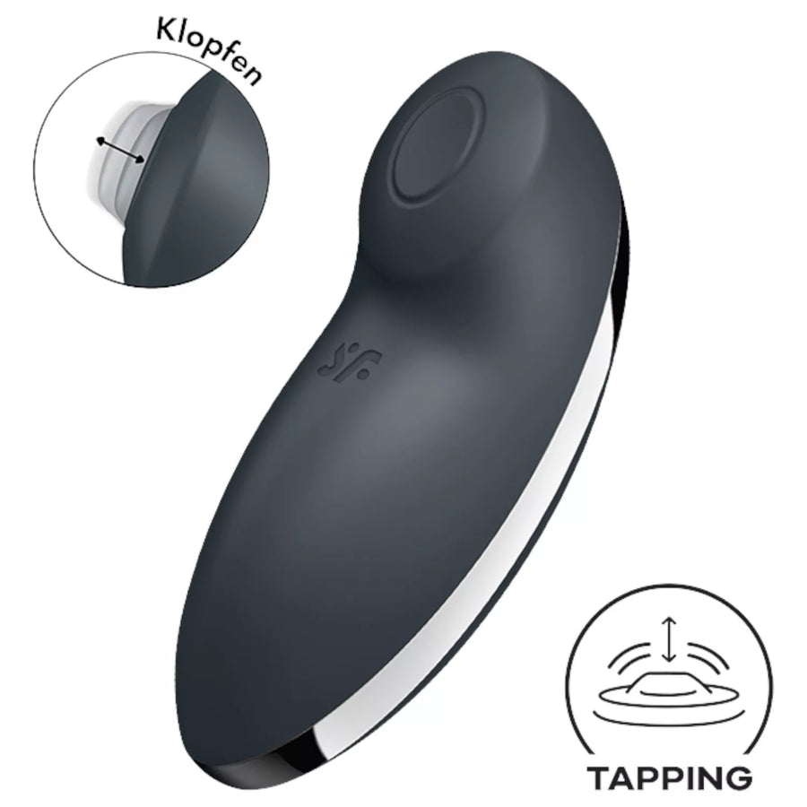 Satisfyer Tap and Climax 2 Black