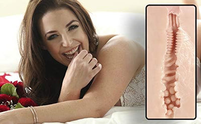 Angela White Pocket Pussy Stroker – Soft Lifelike Male Masturbator