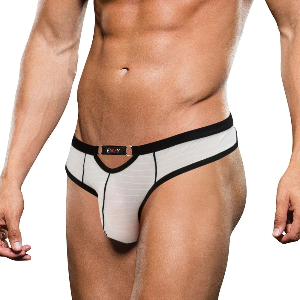 Envy Express Yourself Brief Snow White and Black - S/M