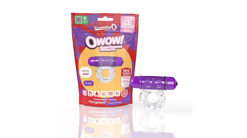 Owow 4b High pitch Treble Bass (Grape)