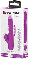 Pretty Love Domenico/ Leopold Purple  thrusting rabbit vibrator