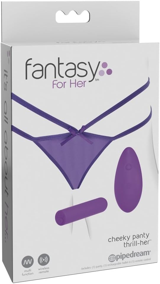 Fantasy For Her Cheeky Panty Thrill Her Vibrating Panties